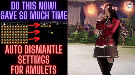 Lost Ark How To Set Up Auto Dismantle For Amulets SAVE SO MUCH TIME