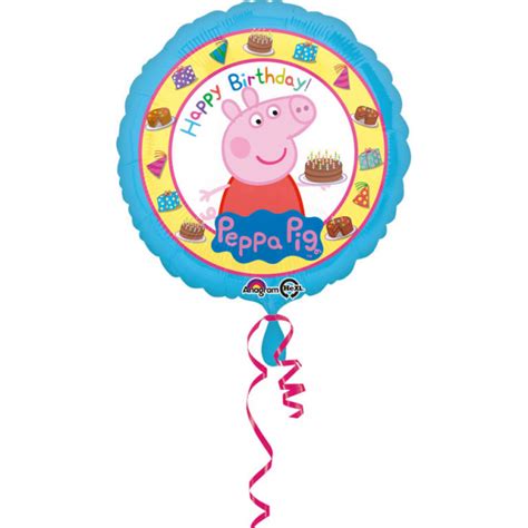 Folienballon Peppa Pig Wutz Rund Cm Partyup