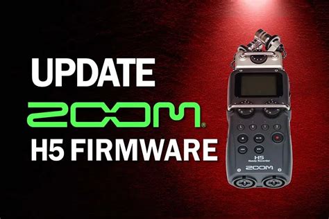 How to Update Your Zoom H5 Firmware & Why You Should Do It – DIY Video ...