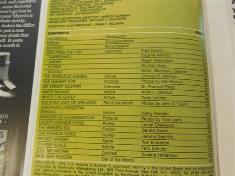 Penthouse Jan Naked Judges Gasp Gerald Green Promiscuity Magazine Periodical