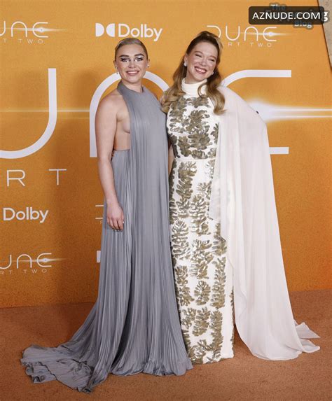Florence Pugh Sexy Flashes Her Hot Boobs At Dune Part Two Premiere In New York City Aznude