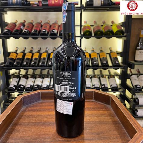 Rượu Vang Đỏ Ý Primasole Primitivo – PHÚ & EM