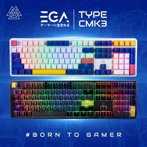 KEYBOARD EGA CMK3 HOT SWAP คยบอรดเกมมงปรบเปลยนสวตซได Shopee Thailand