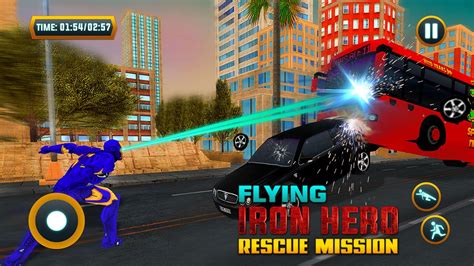 Download Do Apk De Grand Iron Superhero Flying Robot City Rescue 2018