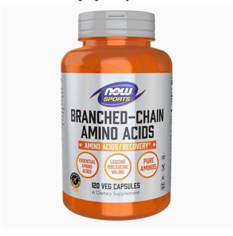 Now Sports Branched Chain Amino Acids Veg Capsules Lazada Co Th