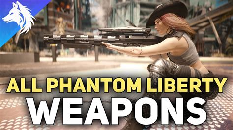 All 33 Phantom Liberty Iconic Legendary Weapons - Cyberpunk 2077 - Cyberpunk 2077 videos