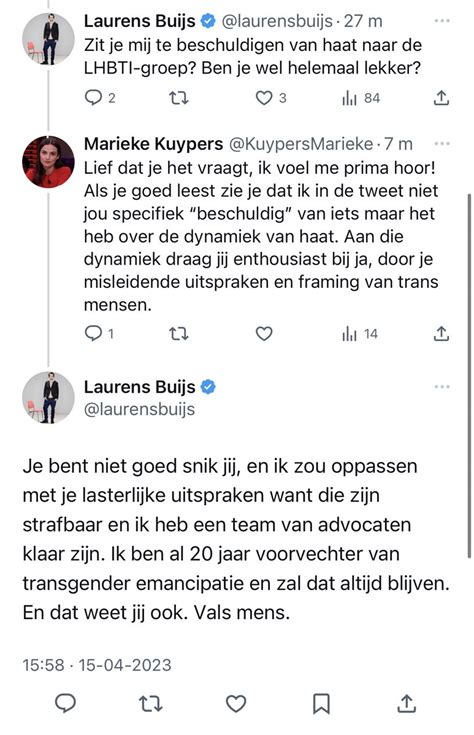 Marieke Kuypers On Twitter Buijs Zegt Dat Ik Moet Oppassen En