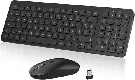 Ensemble Clavier Et Souris Sans Fil Pinkcat Claiver Azerty Fran Ais