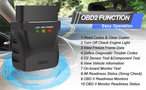 OBD2 Bluetooth 4.0 Adapter Diagnosegerät Auto Code Leser für iPhone iOS ...