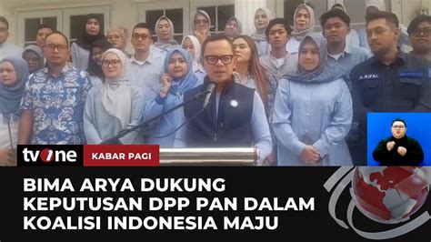 Bima Arya Mundur Dari Kontestasi Pilgub Jabar Kabar Pagi Tvone Youtube