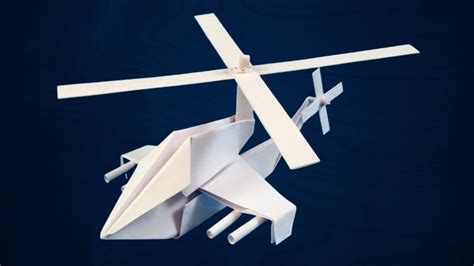 How To Make A Paper Helicopter Origami Helicopter How To Fold A