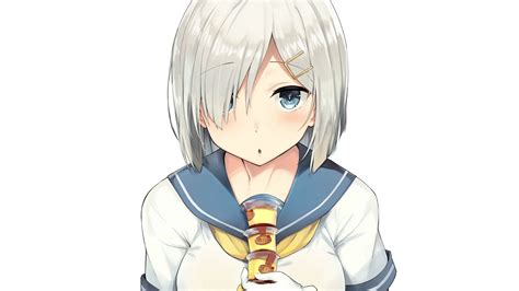 2969490 1920x1080 White Hair Anime Girls Hamakaze Kancolle Kantai