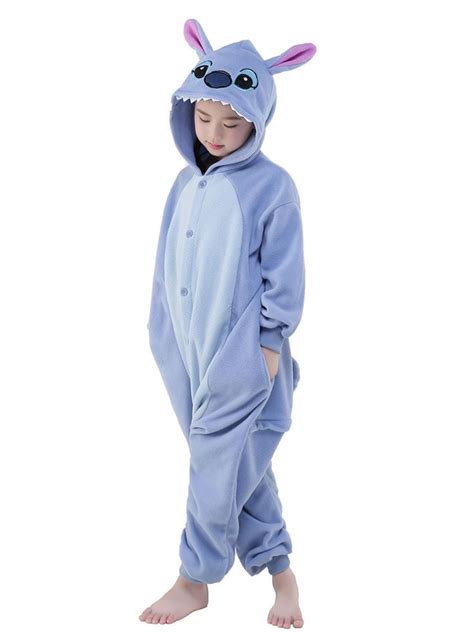 Stitch Onesie Kids Pajamas Kigurumi Costume for Boys and Girls