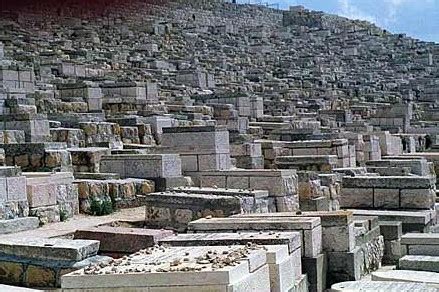 Mount of Olives Cemetery in Jerusalem, Jerusalem District - Find a ...