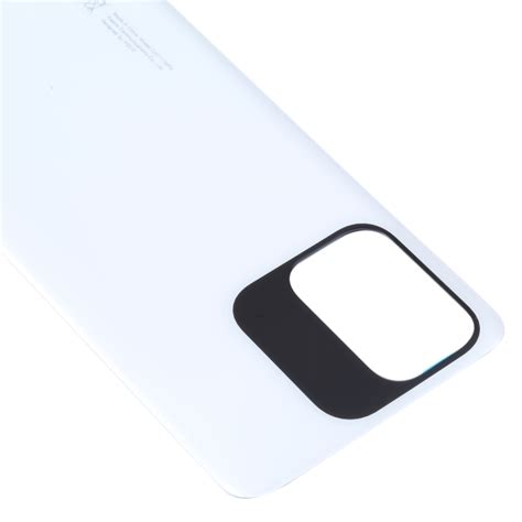 Para Xiaomi Poco M5s Tapa trasera de batería original Blanco