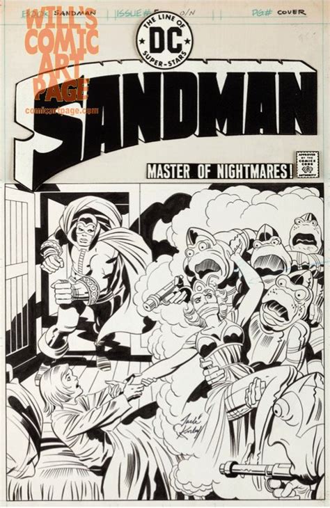 Comic Art For Sale From Will S Comic Art Page The Sandman Cover Dc