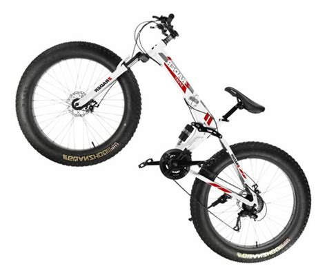 Bicicleta Dobravel Fat Bike Aro 26 Pneu Largo Mtb 21 Marchas