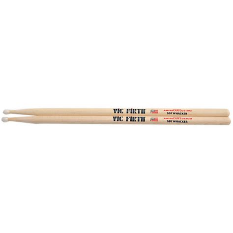 Disc Vic Firth American Custom Sd7 Whacker Drumsticks Nylon Tip