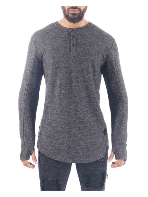 Men's Project X Paris three-button sweater 88162242 - Grey