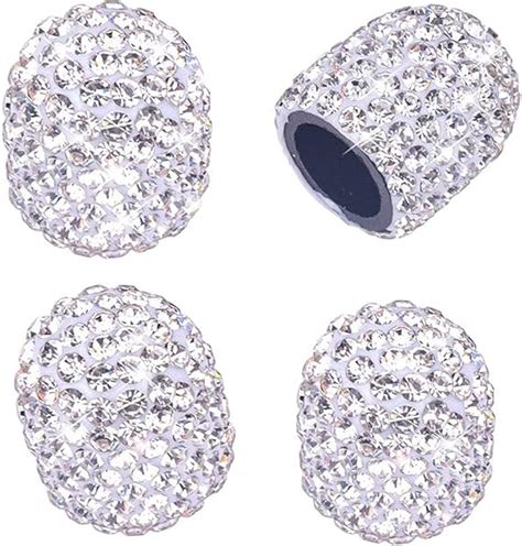 Amazon Dblosp Valve Stem Caps Pack Handmade Crystal Rhinestone