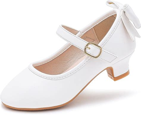 Girls White Dress Shoes