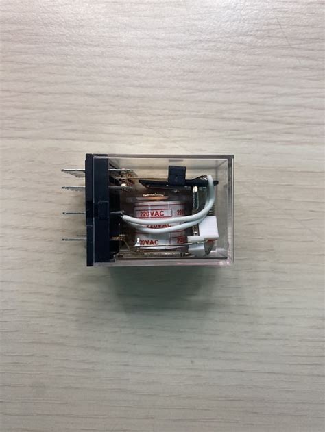 Intermediate relay Chint JZX-22F(D)/4Z PLU AC220V | 14 small flat pins ...