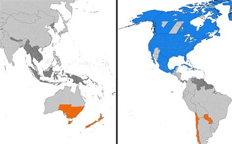 Daylight Savings Time Map - How Daylight Saving Time Affects You Mental ...