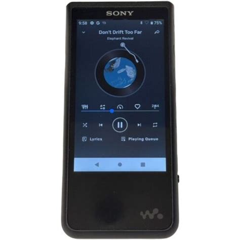 Sony Walkman Nw Zx Gb Zx Hi Res Portable Audio Player English Can