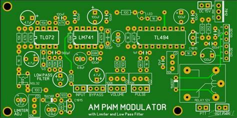 Amplitude Modulator Pulse Width Modulation Tl With Limiter And Low