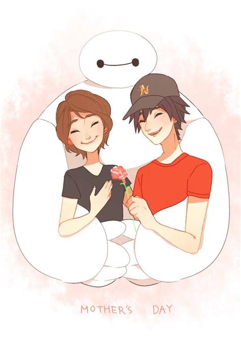 Baymax Aunt Cass And Hiro Big Hero 6 Fan Art 38478682 Fanpop