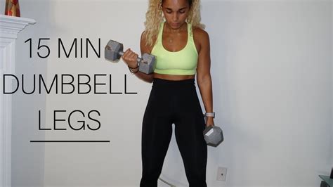 15 Min Quick Killer Dumbbell Legs Workout At Home Workout Youtube