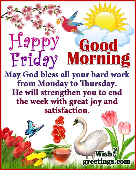 Happy Friday Morning Greetings Wish Greetings