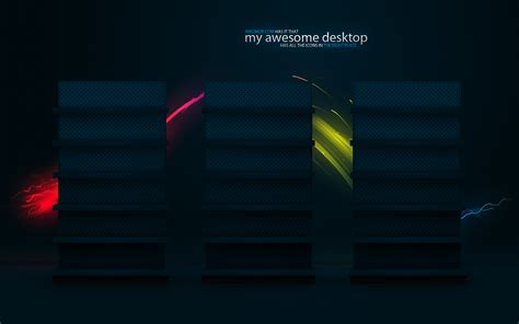 Creative Desktop Icons Wallpaper