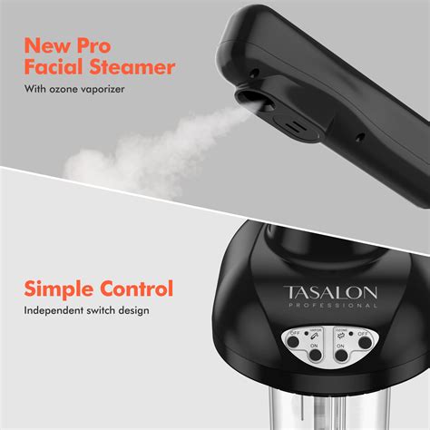 Tasalon Facial Steamer On Wheels Face Steamer For Professional Skin