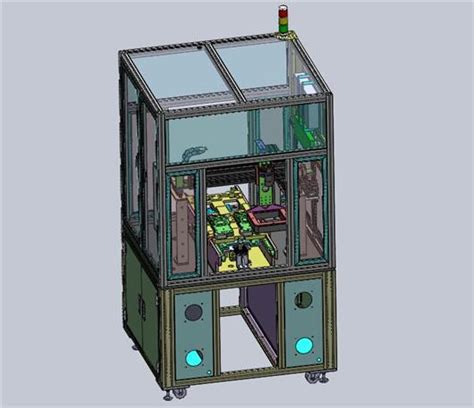 【老龙】非标设备 非标设备 外观检测设备3d模型下载三维模型solidworks模型 制造云 产品模型