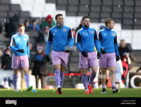 Football Soccer Readingftp Milton Keynes Dons Stadiummk Denbigh Stadium