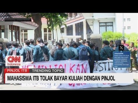 Mahasiswa Itb Tolak Pinjol Ukt Youtube