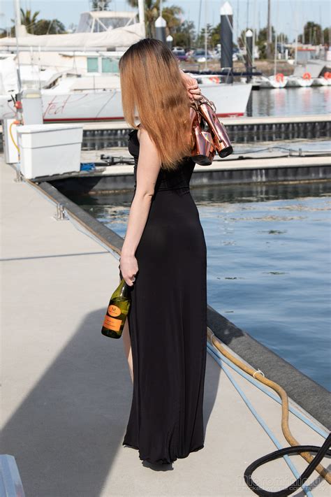 Bikini Model Katey AI Enhanced Yachts Wine 0985 Topaz Sharpen Porn Pic