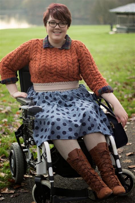 Wheelchair Fashion: Autumn Textures | Wheelingalong24