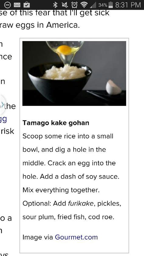 Tamago Kake Gohan Japanese Rice With A Raw Egg And Soy Sauce All Mixed