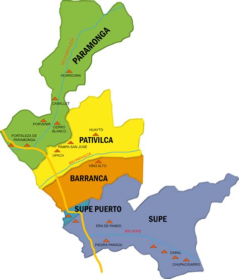 Provincia De Barranca Divisi N Geogr Fica