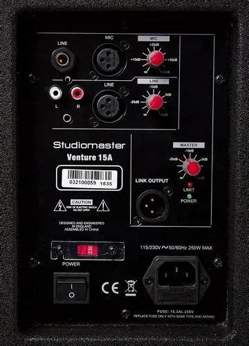 Studiomaster Venture 15A Active Speaker at Rs 145000/piece | New Items ...