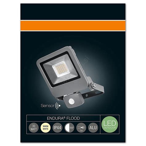 Osram LED Zunanji Reflektor S Senzorjem ENDURA 1xLED 30W 230V IP44