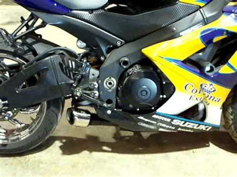 RLS Exhaust 2007 GSXR 1000 Core Series MOV YouTube