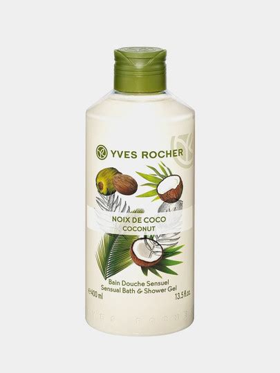 Гель для Душа и Ванны Yves Rocher "Кокосовый Орех" 400 мл. : общая ...