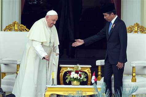 Presiden Jokowi Bertemu Sri Paus Fransiskus Di Istana Negara Ini Yang