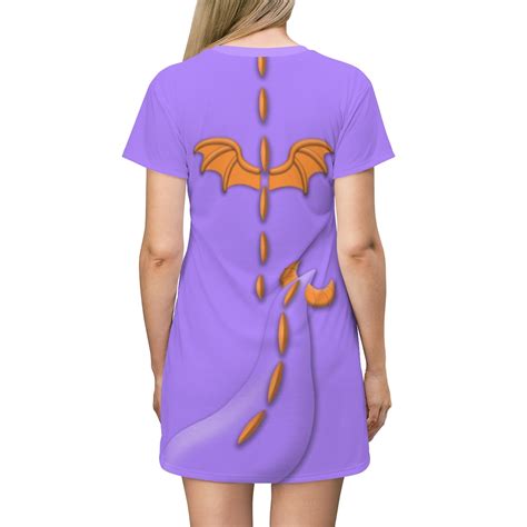 Figment Short Sleeve Dress, Disney Epcot Costume – EasyCosplayCostumes