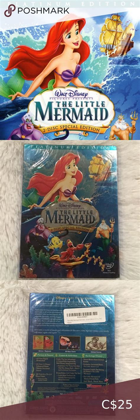 The Little Mermaid Dvd 2022