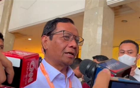 Mahfud Md Berharap Pemilu Dan Pilpres 2024 Berjalan Demokratis