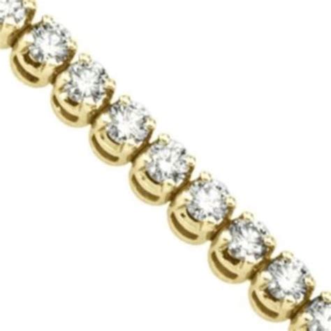 Four Prong Diamond Tennis Bracelet 4 00 Ct Tw 14k Yg